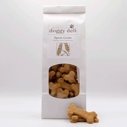 Spent Grain Dog Biscuits